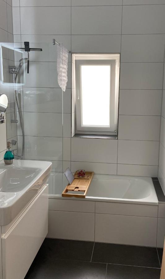 Modernes Ferienhaus E25, 2-6 Pers Keine Monteure Lichtenau  Dış mekan fotoğraf